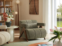 Frank Armchair Green Bundle of 2