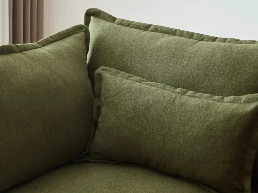 Lifely Modular 3 Seater Bed - Olive Green