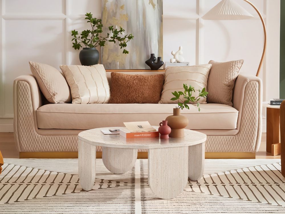 Sienna Coffee Table - Sandstone